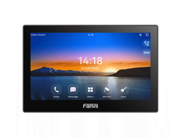 Contatti assistenza Fanvil: postazione interna i507W usata dalla reception per ricevere le chiamate