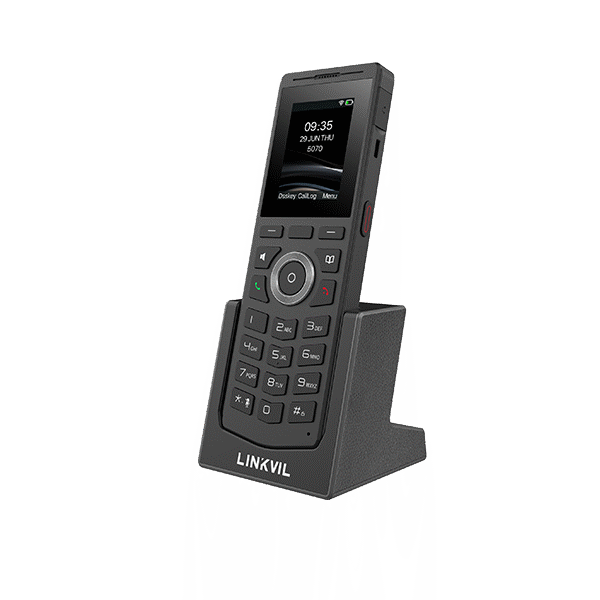 Assistenza Fanvil per cordless: telefono Wi-Fi portatile Fanvil W610W per magazzini e reparti produttivi